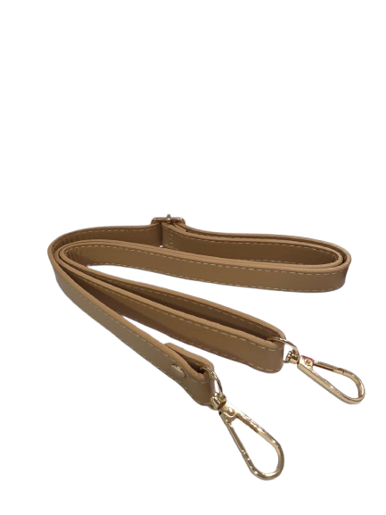 Alça de Bolsa com Mosquetão Cor Bege Ref Ro.155041