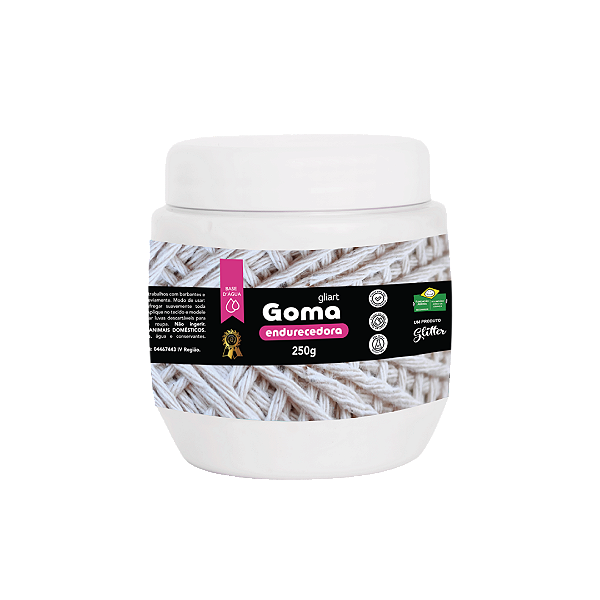 Goma Endurecedora Gliart 250g