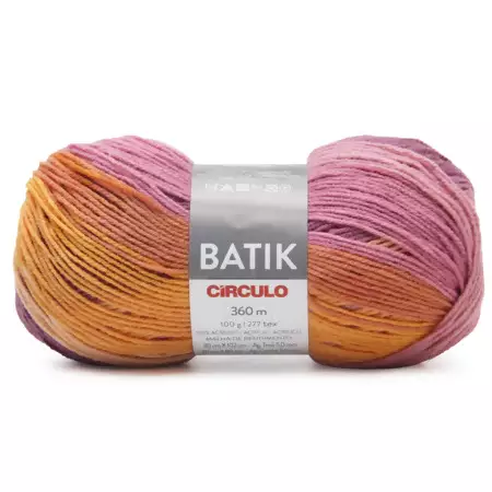 Fio Batik Circulo 100g 9062- Mescla Biquini