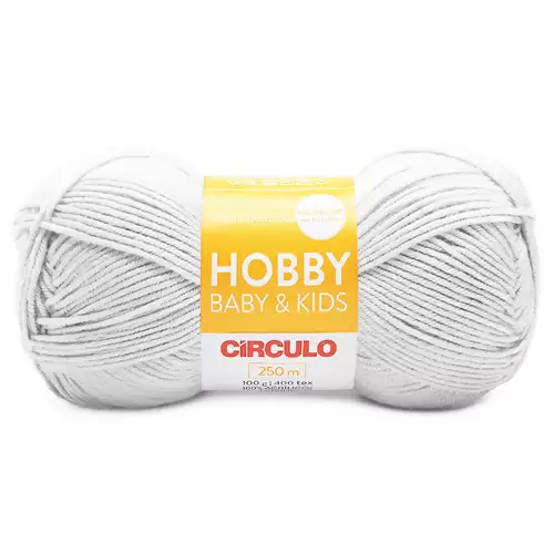 Fio Hobby Baby e Kids Circulo 100g 0010- Branco