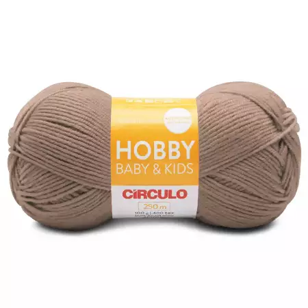 Fio Hobby Baby e Kids Circulo 100g 7767- Guepardo