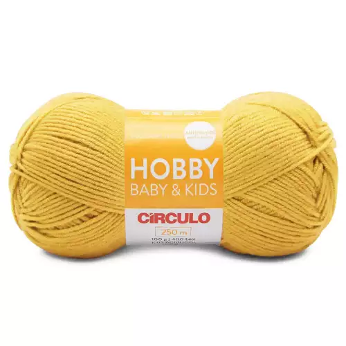 Fio Hobby Baby e Kids Circulo 100g 1703- Banana
