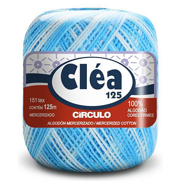 Linha Clea 125 Circulo Cor 9113- Cascata Com 125 Metros