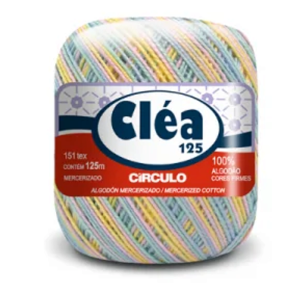 Linha Clea 125 Circulo Cor 9337- Marshmallow Com 125 Metros
