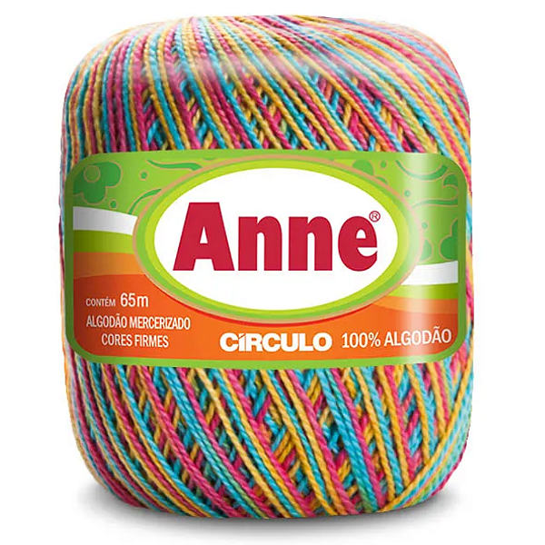 Linha Anne 65m Algodão Cor 9976- Parque com 65 metros