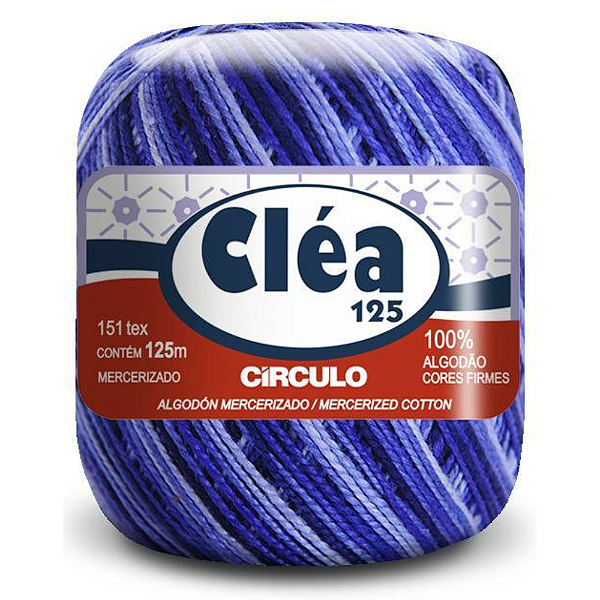 Linha Clea 125 Circulo Cor 9172- Amuleto Com 125 Metros