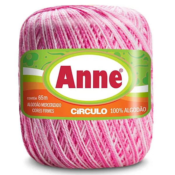 Linha Anne 65m Algodão Cor 9284- Bailarina com 65 metros