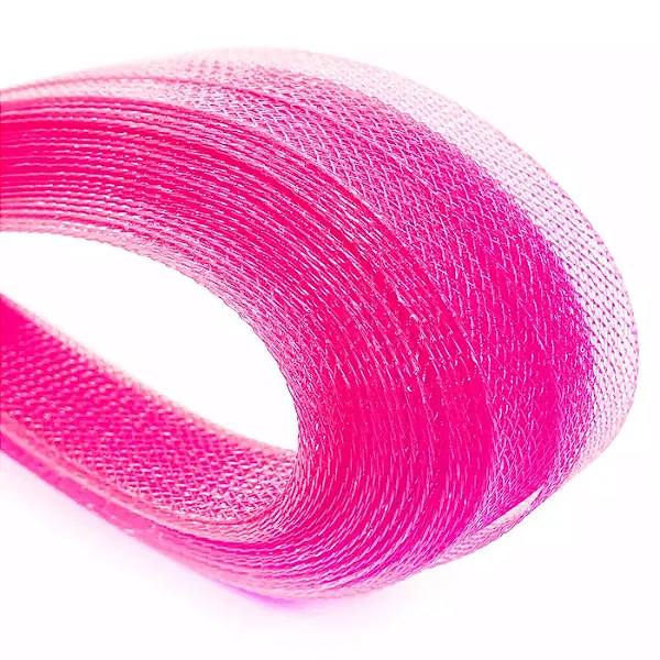 Fita Crinol - 3,8cm - RO.110039 Rosa Flúor Com 22,8Mt