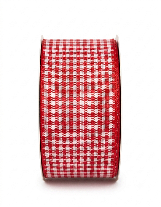 Fita Xadrez 38mm Rolo 10 Metros NYBC Cor 145 Vermelho