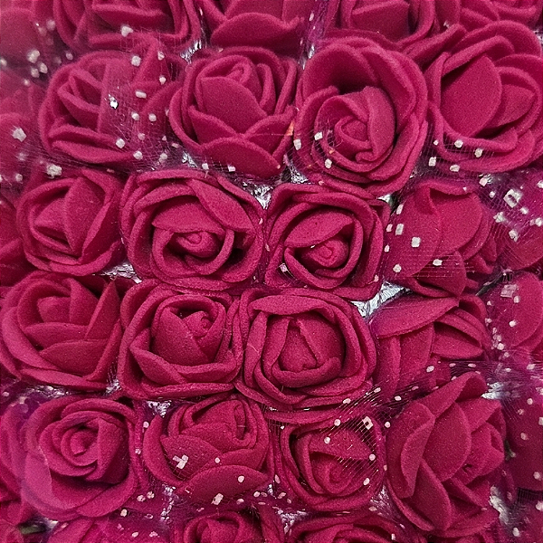 Rosinha EVA - 144 unidades - Cor 312- Rosa Escuro