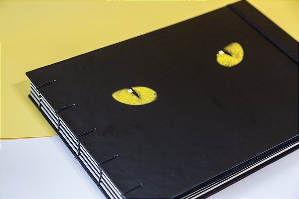 Caderno Sketchbook Scrapbook Costurado A4 | Personalizado