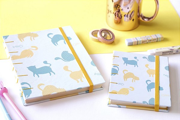 Caderno Sketchbook Copta | Gatos