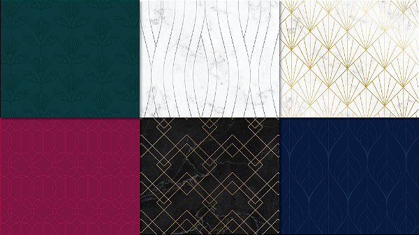 Papéis Digitais | Estampas Luxury Luxo | ARQUIVO DIGITAL