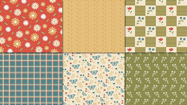 Papéis Digitais | Estampas Primavera 2025 | ARQUIVO DIGITAL