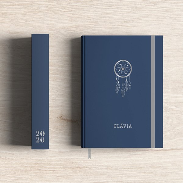 Planner 2026 | Apanhador de Sonhos Blueberry