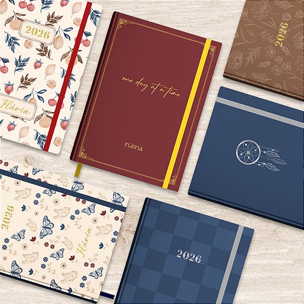 Capas de Agenda e Planner 2026 | ARQUIVO DIGITAL