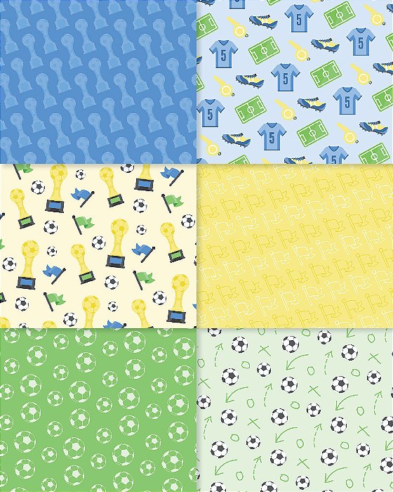 Papéis Digitais | Estampas Copa do Mundo 2026 | ARQUIVO DIGITAL