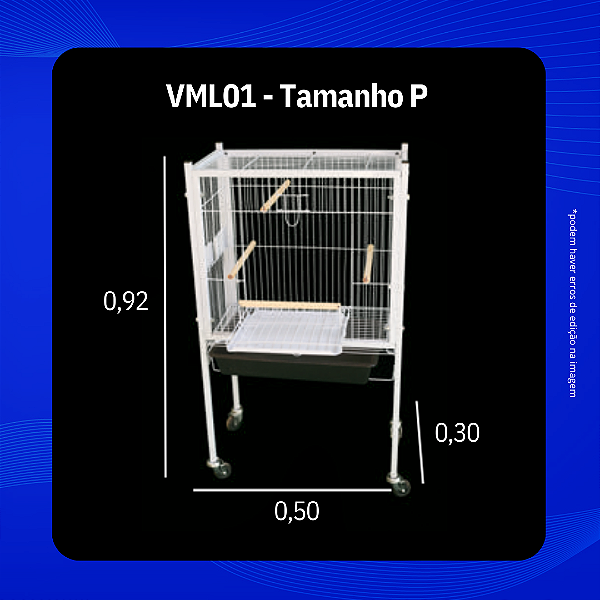Viveiro Metalon Luxo