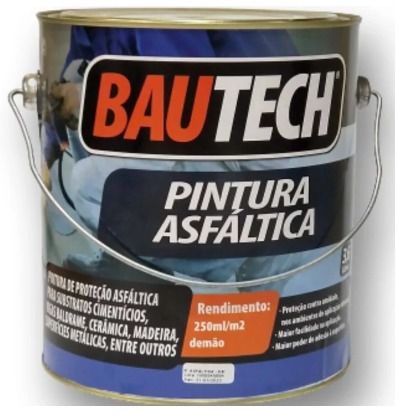 BAUTECH PINTURA ASFALTICA 3,6 L