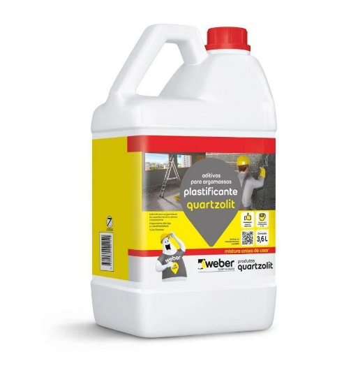 ADITIVO PLASTIFICANTE 3,6L- QUATZOLIT