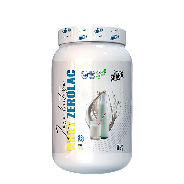 Whey Zerolac 900g Pote - Shark Clinic