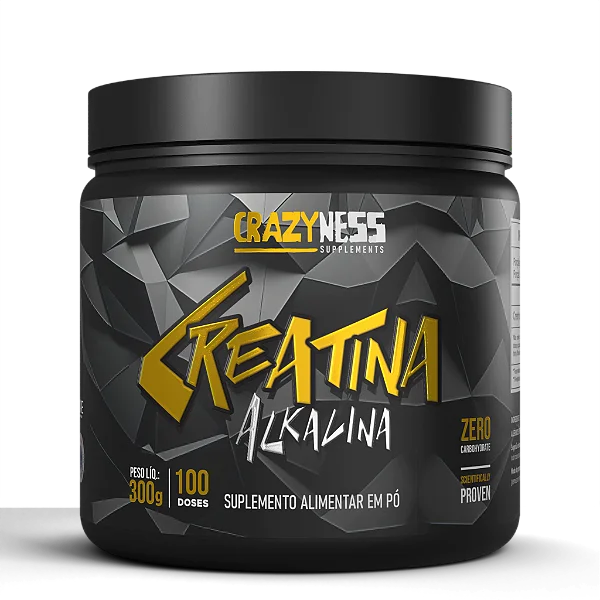 Creatina Alkalina 300g - Crazyness