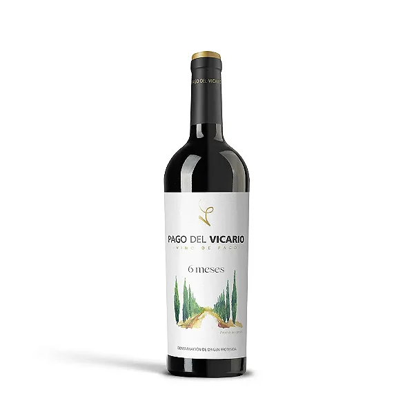 Pago Del Vicario 06 meses Tempranillo/Garnacha/Merlot e Petit Verdot
