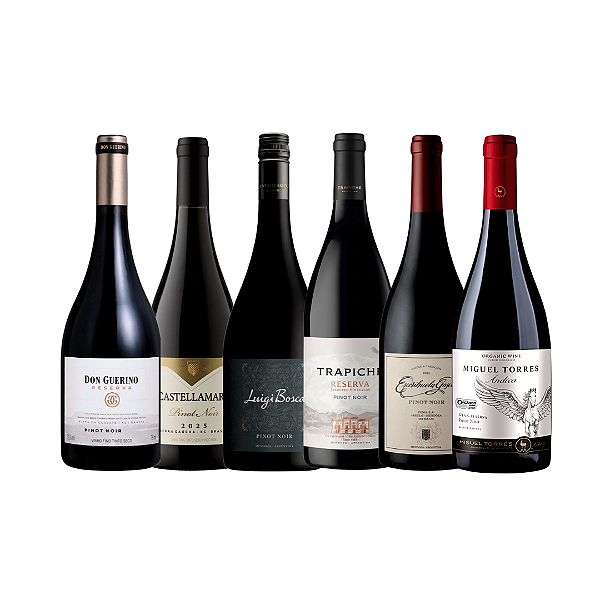 Kit Pinot Noir Especial Novo Mundo