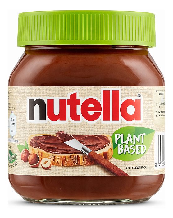 Nutella Vegana Plant Based 350g Creme De Avelã E Cacau Orig!