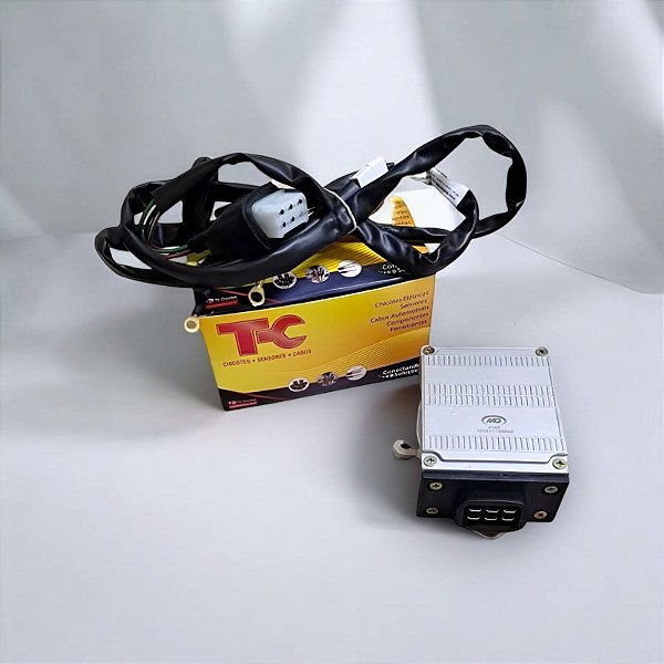 Kit Chicote De 6 Pinos + Modulo De Ignição Opala Fusca Jeep