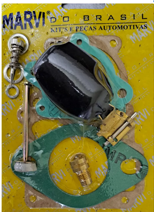 Kit Carburador Jeep Rural, Weber F75 6cc Dfv 121/213 Gas.