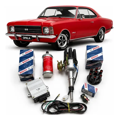 Kit Ignição Opala 6cc + Kit Bosch Completo