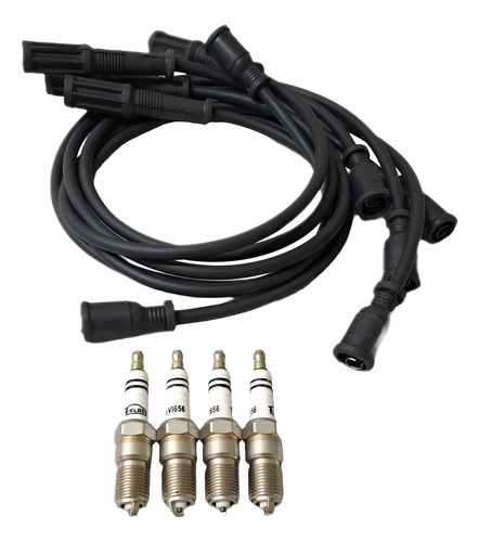 Cabos De Vela Jeep Maverick 4cc+ Jogo De Velas 4 Unidades