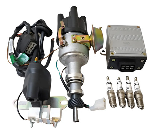 Kit Ignição Jeep Maverick 4cc Completo + Jogo De Velas