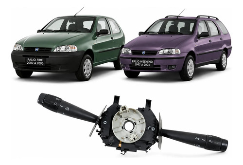 Chave De Seta Fiat Palio 1996 A 2006 Com Limpador Traseiro
