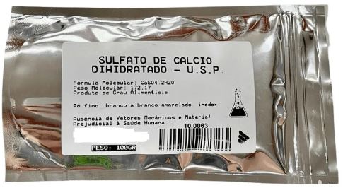 Sulfato de Cálcio - 100g