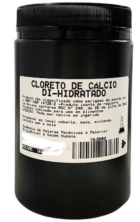 Cloreto de Cálcio - 1kg