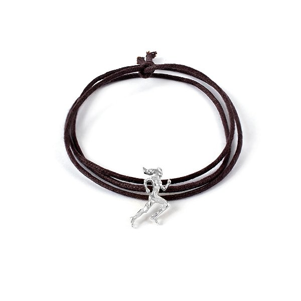 Pulseira Corredora Lapidada Prata