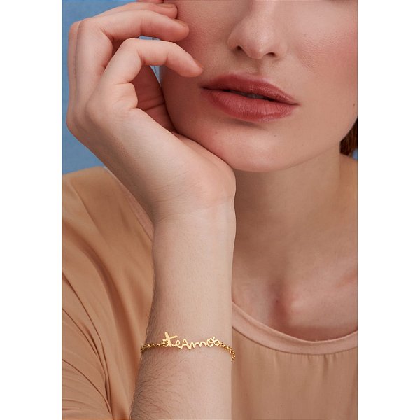 Pulseira Minha Escrita - 1 Escrita Prata