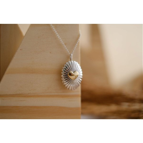 Relicário Sagrado Pequeno Prata