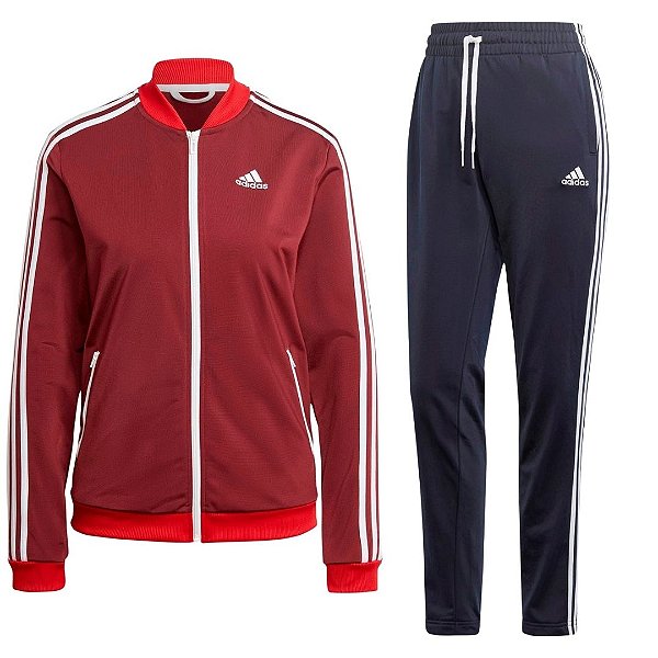 Agasalho Feminino Adidas 3 Listras