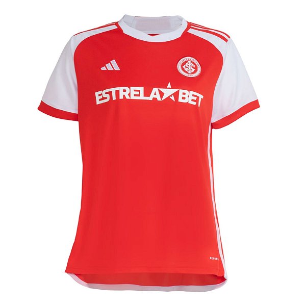 Camisa SC Internacional Feminina Oficial 1 2024 Adidas