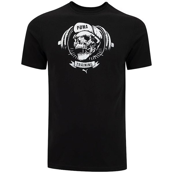 Camiseta Masculina Puma Training Skull Tee