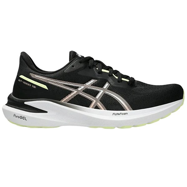 Tênis Asics GT 1000 13 Feminino Black Breeze