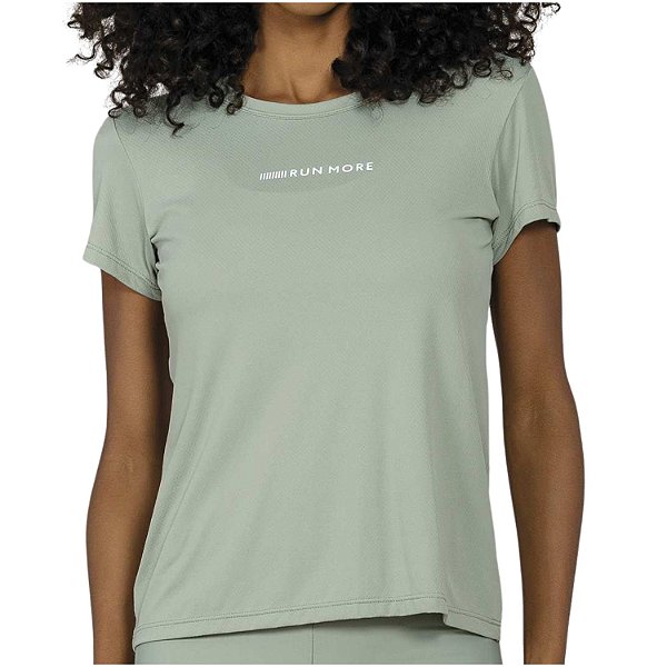 T-Shirt Decote Redondo Run More 56310