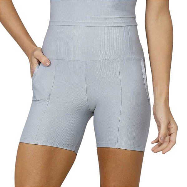 Bermuda Com Bolso 11346 Run More