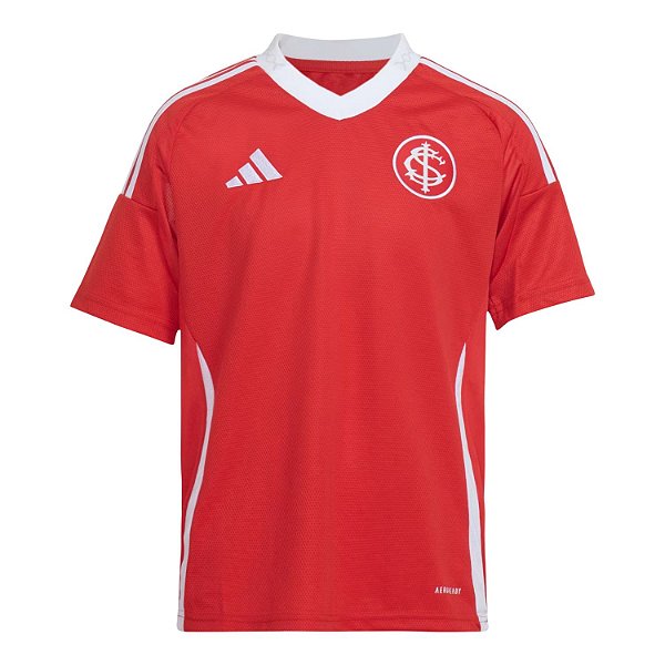 Camisa Adidas SC Internacional I 25/26 Infantil Masculina