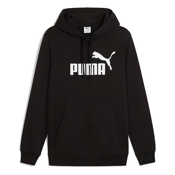Moletom Puma Masculino Hoodie Ess Logo c/capuz