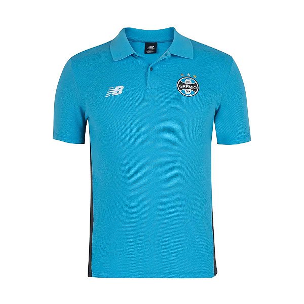 Polo Masculina New Balance Grêmio Viagem 2026