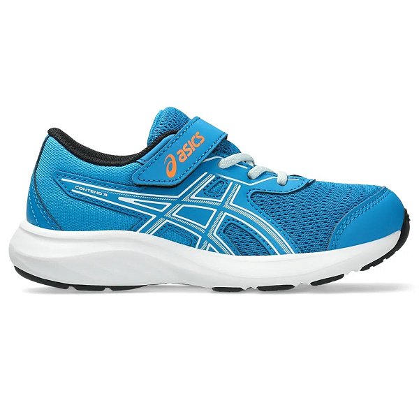 Tênis Asics Contend 9 PS Infantil Blue